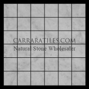 Carrara Marble Italian White Bianco Carrera 2x2 Mosaic Tile Honed